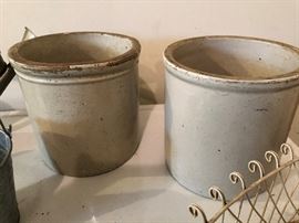 Antique Red Wing (?) Crock