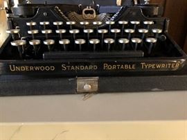 Underwood Standard Portable Typewriter