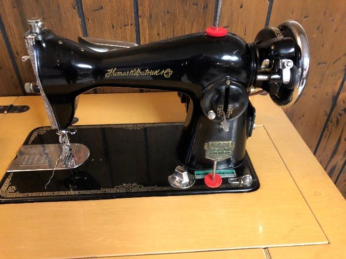Thomas Kilpatrick Sewing Machine Table