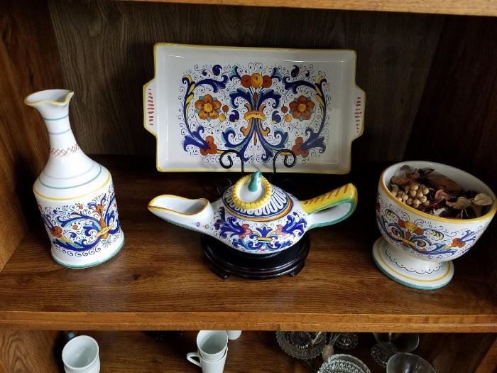 Pottery from Italy and more!