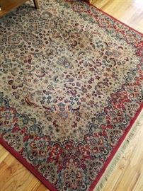 Large Red/Burgundy Persian Style Carpet