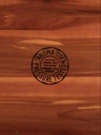 Vintage Lane Cedar Chest
