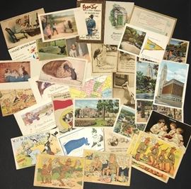 Vintage postcards