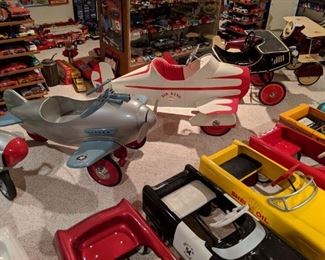 1940's Murray Pursuit Pedal Airplane, Custom Airplanes by Bob Olson.