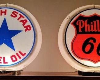 • North Star Fuel Oil Globe Capcolite Body
• Phillips 66 Globe Capcolite Body