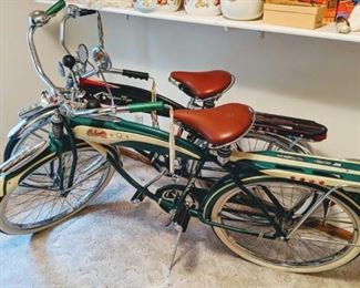 • Columbia RX-5 Bicycle (1985 Reproduction)
• Western Flyer Classic Springer Bicycle (1985 Reproduction)