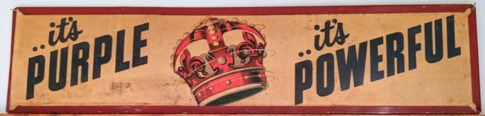 1930’s Crown Gasoline Car Topper