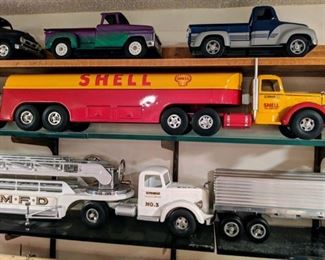 Fred Thompson Smith Miller B Mack Shell Gasoline Tanker