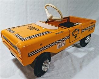 1960 AMF Checker Cab Pedal Car (Professional Restoration)