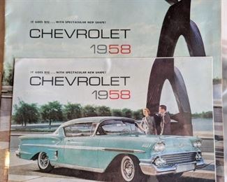 One of the 30,000 vehicle brochures.
