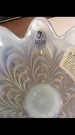 Fenton glass, found brand new in box!
