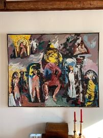 Arnold Herstand oil painting 