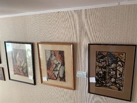 Arnold Herstand prints, numbered