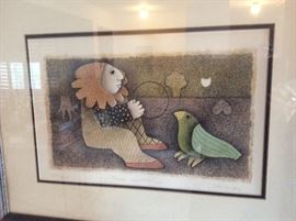 Carol Jablonsky Parrot Conversation 
