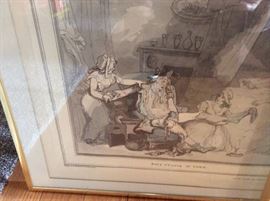 Four o clock in Town art