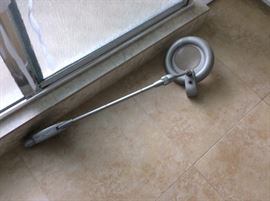 Light with magnifier