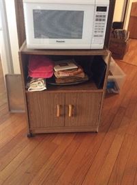 Microwave, cart