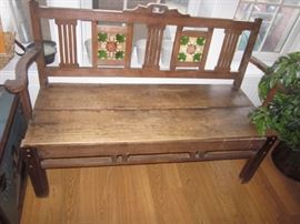 ANTHROPOLOGY UNIQUE BENCH