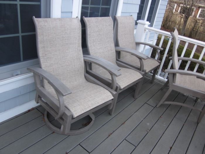 FRONTGATE OUTDOOR PATIO SETS WITH CUSHIONS