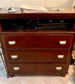 TV dresser with drawers