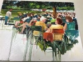 Original watercolor. 20”w x 16”h