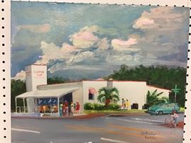 Glyce’ print “Coffee Cup”. 20”w x 16”h