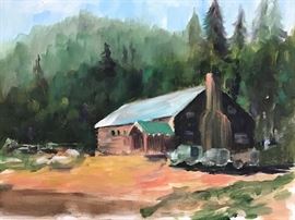 Glyce’ print. 20”w x 16”h