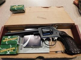 Iver Johnson 22 Target Pistol Model 55A(Boxed/Permit or Concealed and Carry Required)