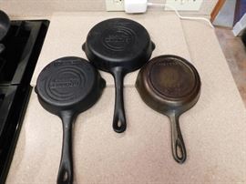 Cast Iron Pans
