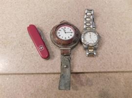 Victorinox Knife and Watch