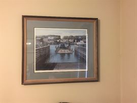 Old Ferry (Holden Beach) Framed Print by Bryan Varnam