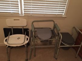 Shower Seat & Bedside Commode Chairs