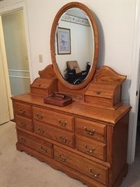 Cochrane Dresser with Oval Mirror