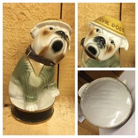 Jim Beam Devil Dog Decanter