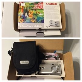 Canon Power Shot A400 Camera in Box