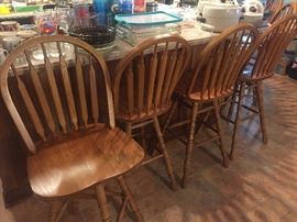 Swivel Bar Stools (Set of 6)