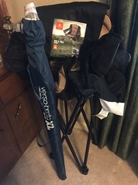 Versa-Brella/Big & Tall Folding Chair