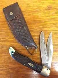 Case Pocket Knife and Case