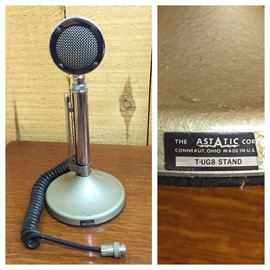 Astatic Mic and Stand