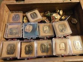 Numerous Roadway Safe Driving/Service Pins 