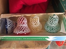 Plastic Bell Ornaments