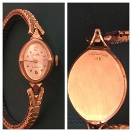 Ladies 14K Gold Watch