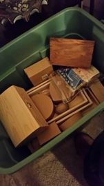 craft wood boxes