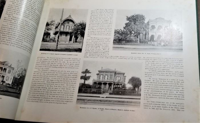 Sample page with private residences of the city....
