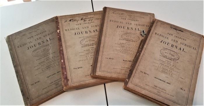 1850's New Orleans medical journals....