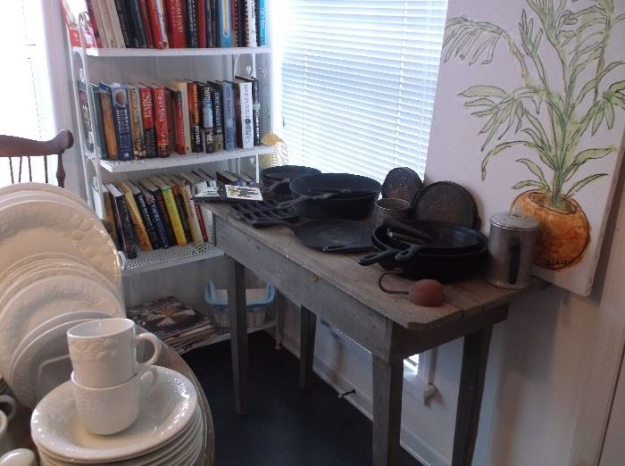 Primitive work table