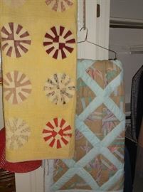 Two handmade quilts