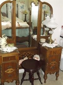 1930's drop center dresser