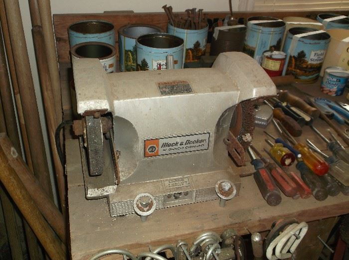 Black & Decker grinder