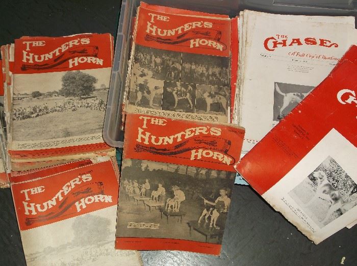1930's to 1940's "The Hunter's Horn" and The Chase"